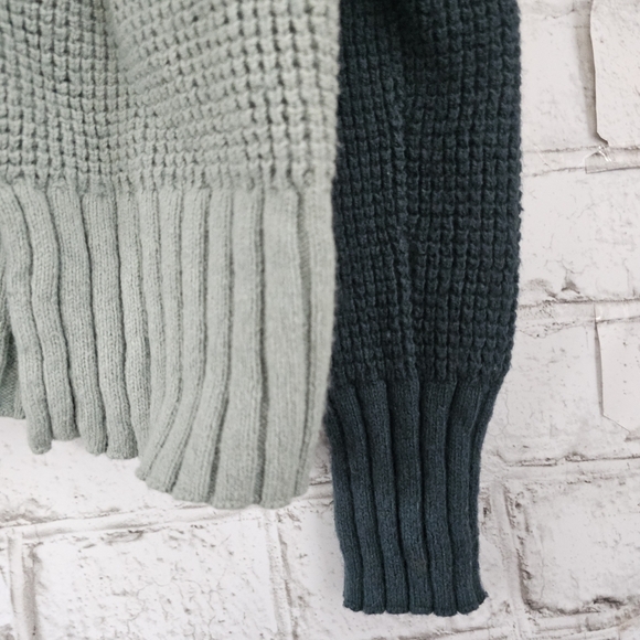 MADEWELL Green Eastbrook Turtleneck Sweater, XS - Picture 3 of 7
